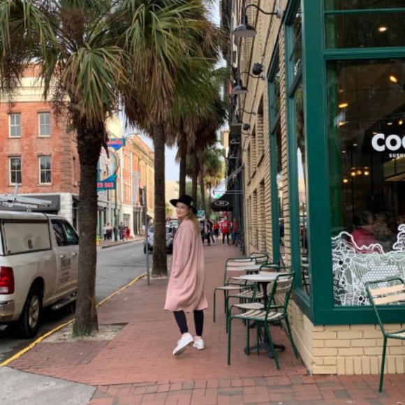 Ella open-front long sweater-blazer - Picture 9 of 15